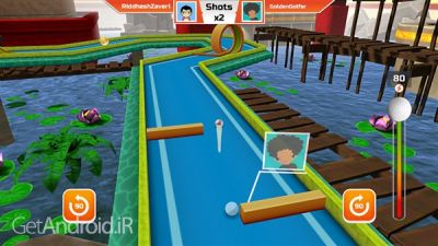دانلود بازی Mini Golf 3D Multiplayer Rival اندروید