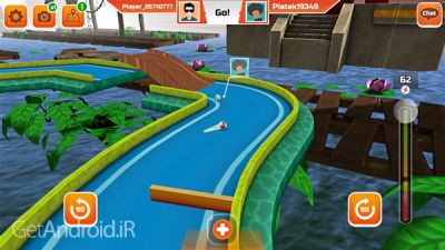 دانلود بازی Mini Golf 3D Multiplayer Rival اندروید