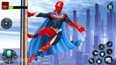 دانلود بازی Flying Hero Rescue Robot Games اندروید