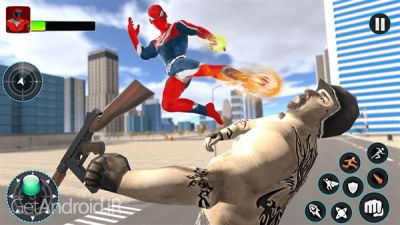 دانلود بازی Flying Hero Rescue Robot Games اندروید