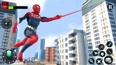 دانلود بازی Flying Hero Rescue Robot Games اندروید