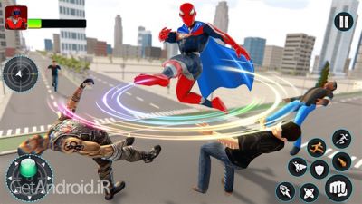 دانلود بازی Flying Hero Rescue Robot Games اندروید