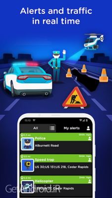 دانلود برنامه Radarbot Speed Camera Detector اندروید