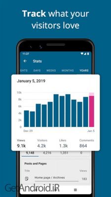 دانلود برنامه WordPress اندروید