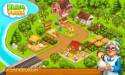 دانلود بازی Farm Town Village Build Story اندروید