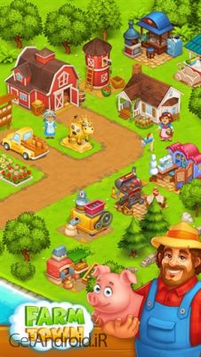 دانلود بازی Farm Town Village Build Story اندروید