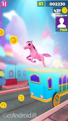 دانلود بازی Unicorn Run Games Runner Pony اندروید
