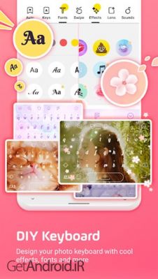 دانلود برنامه Facemoji Emoji Keyboard اندروید