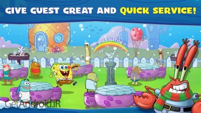 دانلود بازی SpongeBob Krusty Cook Off اندروید