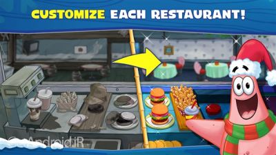 دانلود بازی SpongeBob Krusty Cook Off اندروید