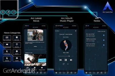 دانلود برنامه ARC Launcher 2021 اندروید