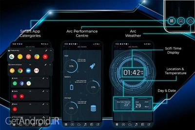 دانلود برنامه ARC Launcher 2021 اندروید