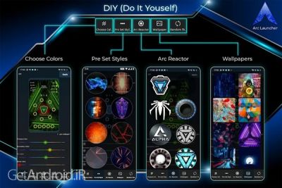 دانلود برنامه ARC Launcher 2021 اندروید