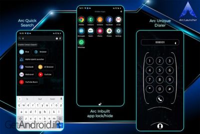دانلود برنامه ARC Launcher 2021 اندروید