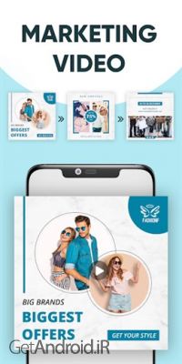 دانلود برنامه Marketing Video Maker Creator اندروید