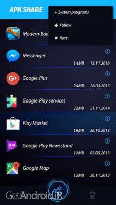 دانلود برنامه GBluetooth App Sender اندروید