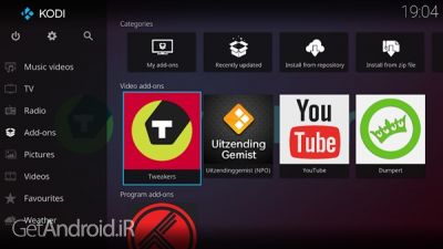دانلود برنامه Kodi اندروید