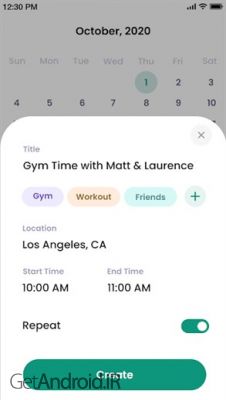 دانلود برنامه Calendar اندروید