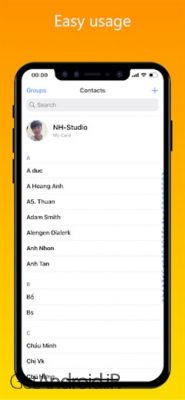 دانلود برنامه iContacts i OS 15 Contacts اندروید