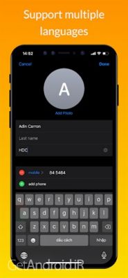 دانلود برنامه iContacts i OS 15 Contacts اندروید