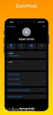 دانلود برنامه iContacts i OS 15 Contacts اندروید