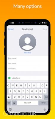 دانلود برنامه iContacts i OS 15 Contacts اندروید