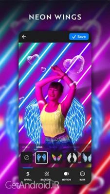 دانلود برنامه NeonArt Photo Editor اندروید