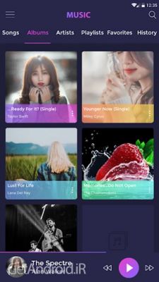 دانلود برنامه Music player pro version اندروید
