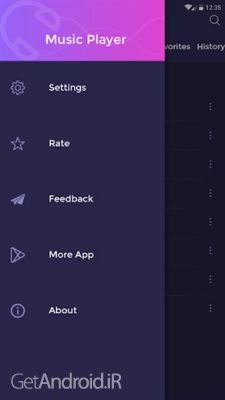 دانلود برنامه Music player pro version اندروید