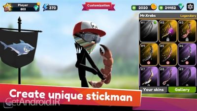 دانلود بازی Stickman Archer online اندروید