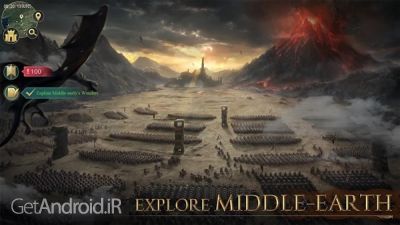 دانلود بازی The Lord of the Rings War اندروید