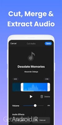 دانلود برنامه Add music to video اندروید