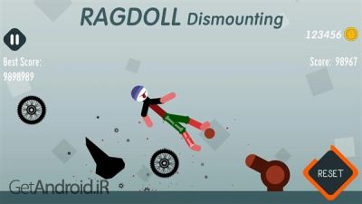 دانلود بازی Ragdoll Dismounting اندروید