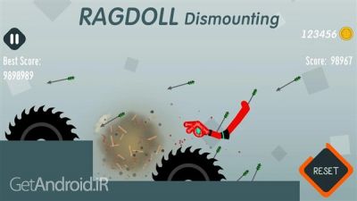 دانلود بازی Ragdoll Dismounting اندروید