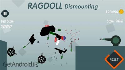 دانلود بازی Ragdoll Dismounting اندروید