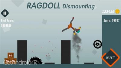 دانلود بازی Ragdoll Dismounting اندروید