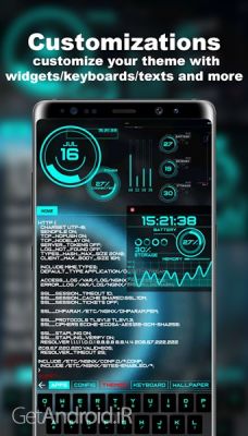دانلود برنامه Jarvis Assistant Launcher اندروید