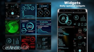 دانلود برنامه Jarvis Assistant Launcher اندروید