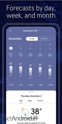 دانلود برنامه AccuWeather اندروید