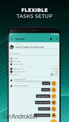 دانلود برنامه Do It Now RPG To Do List اندروید