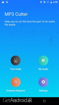 دانلود برنامه MP3 Cutter and Ringtone Maker اندروید
