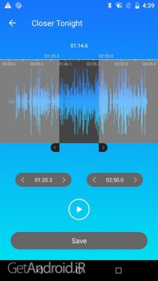 دانلود برنامه MP3 Cutter and Ringtone Maker اندروید