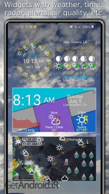 دانلود برنامه eWeather HDF اندروید