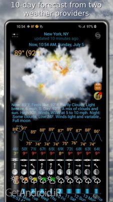 دانلود برنامه eWeather HDF اندروید