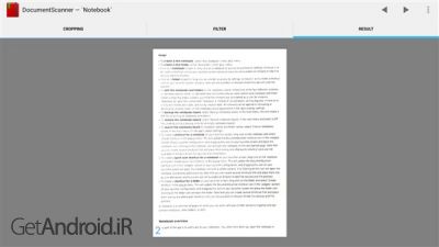 دانلود برنامه DocumentScanner اندروید