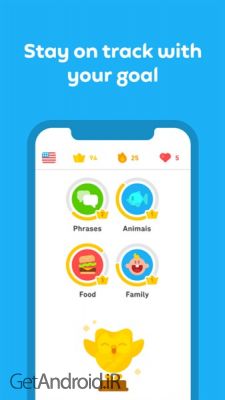 دانلود برنامه Duolingo اندروید