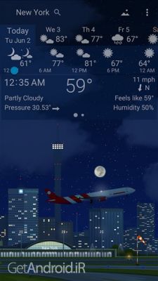 دانلود برنامه YoWindow Weather - Unlimited اندروید
