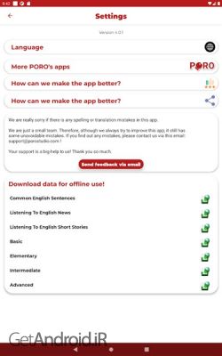 دانلود برنامه Learn English Listening and Speaking اندروید