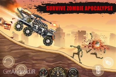 دانلود بازی Zombie Hill Racing اندروید