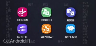 دانلود برنامه mp4 MP3 Video Audio Cutter Trimmer  اندروید